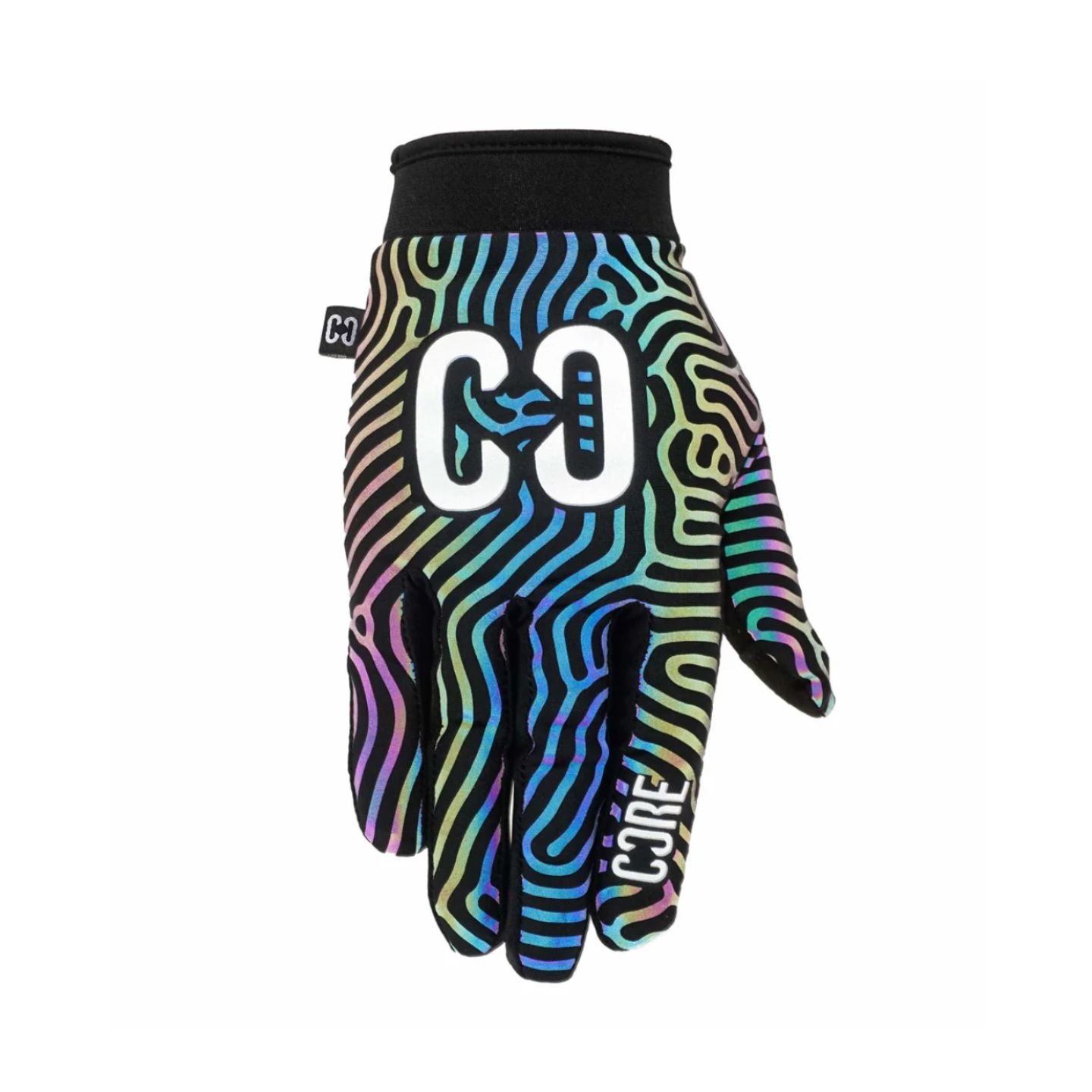 Core Action Sports Gloves - NeoChrome *REFLECTIVE*