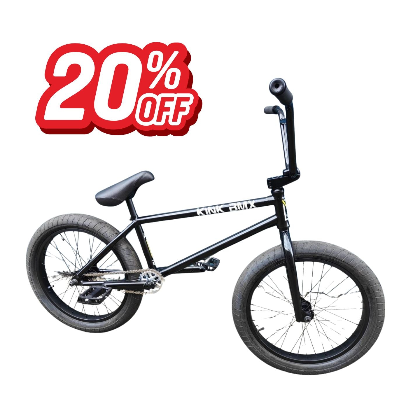 High End 'Pro Spec' Kink Crosscut Custom BMX Bike - 21TT – Thunder BMX