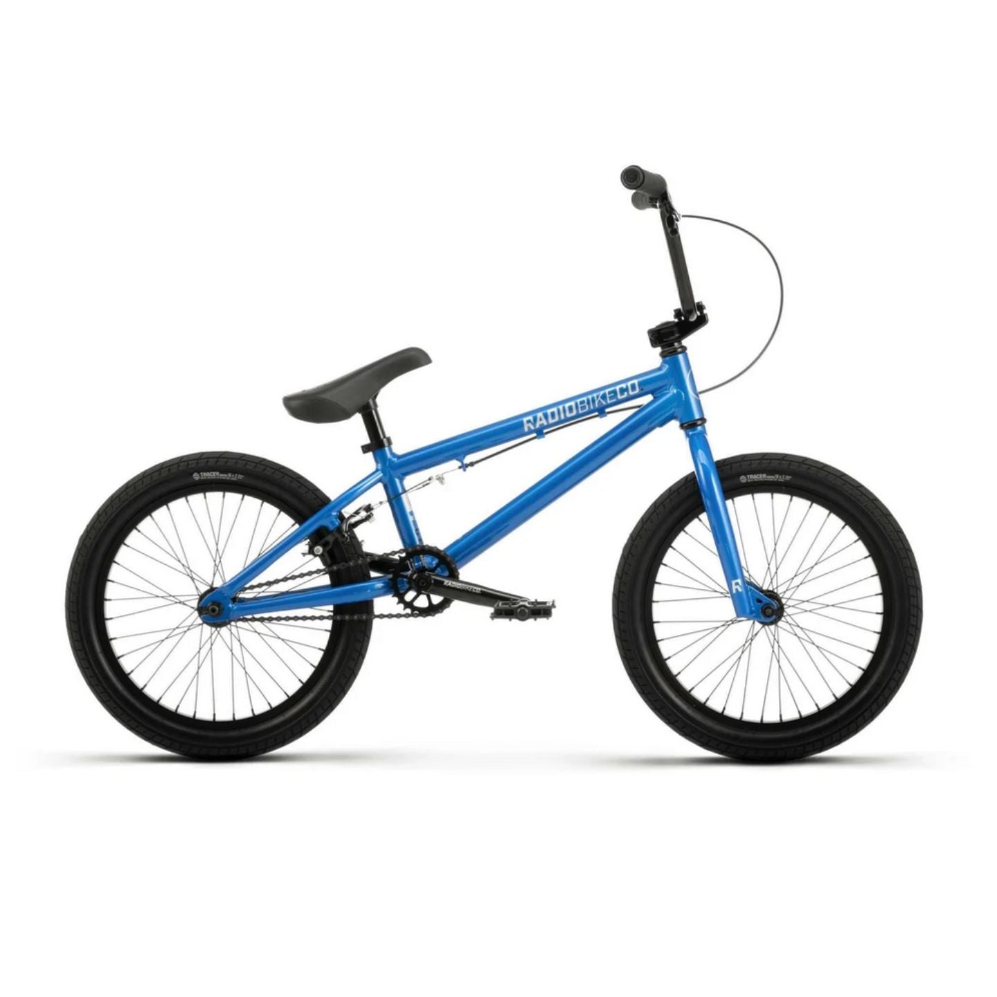 Radio DICE 18" 'Aluminium' Complete BMX bike ( 7-10 yrs ) BLUE