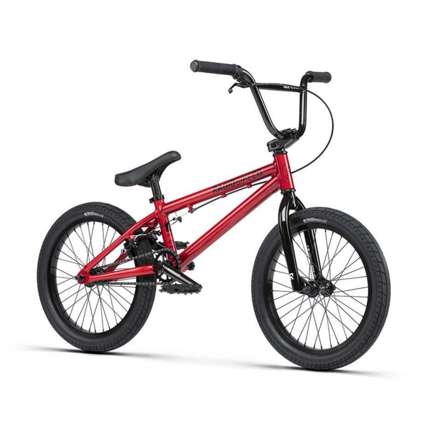 Radio DICE 18" 'Aluminium' Complete BMX bike ( 7-10 yrs ) RED