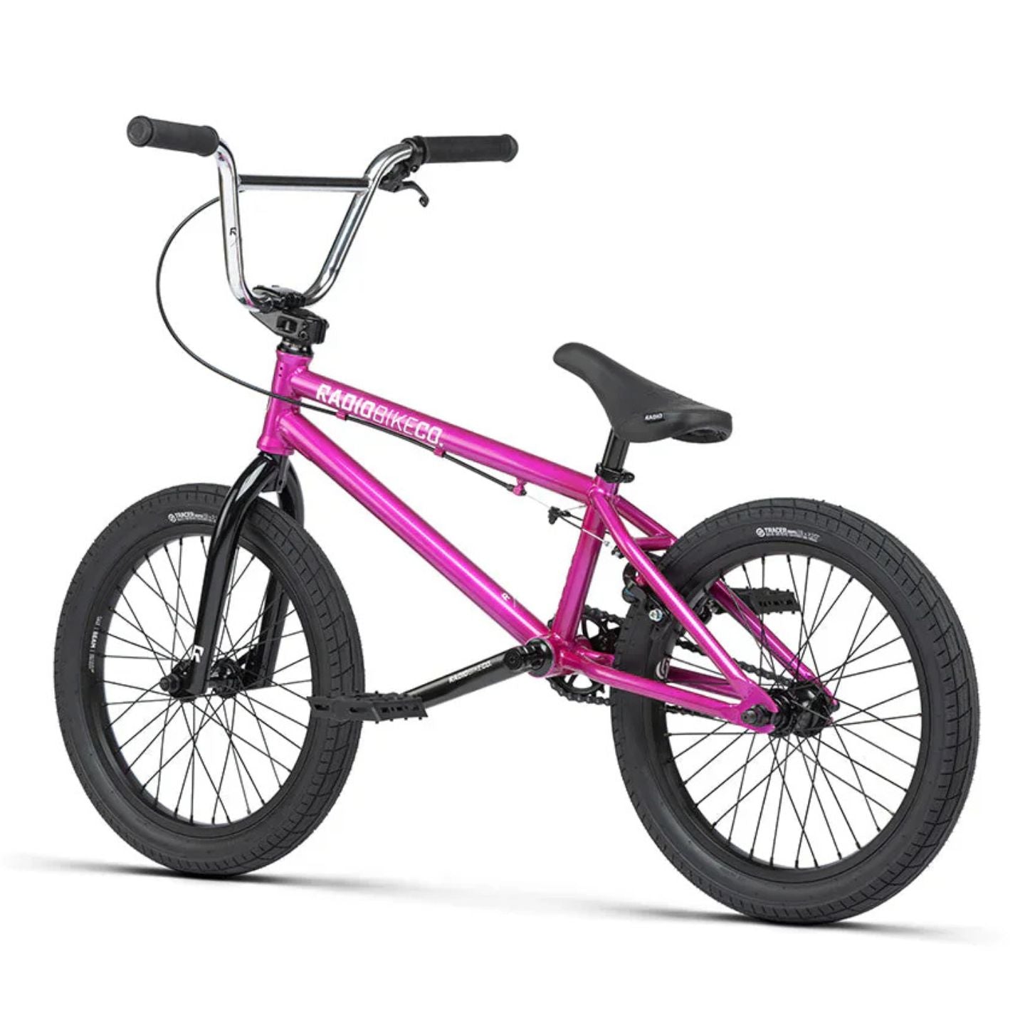 RADIO 'SAIKO' 18" COMPLETE BMX BIKE ( 7-10 yrs ) Metallic Purple