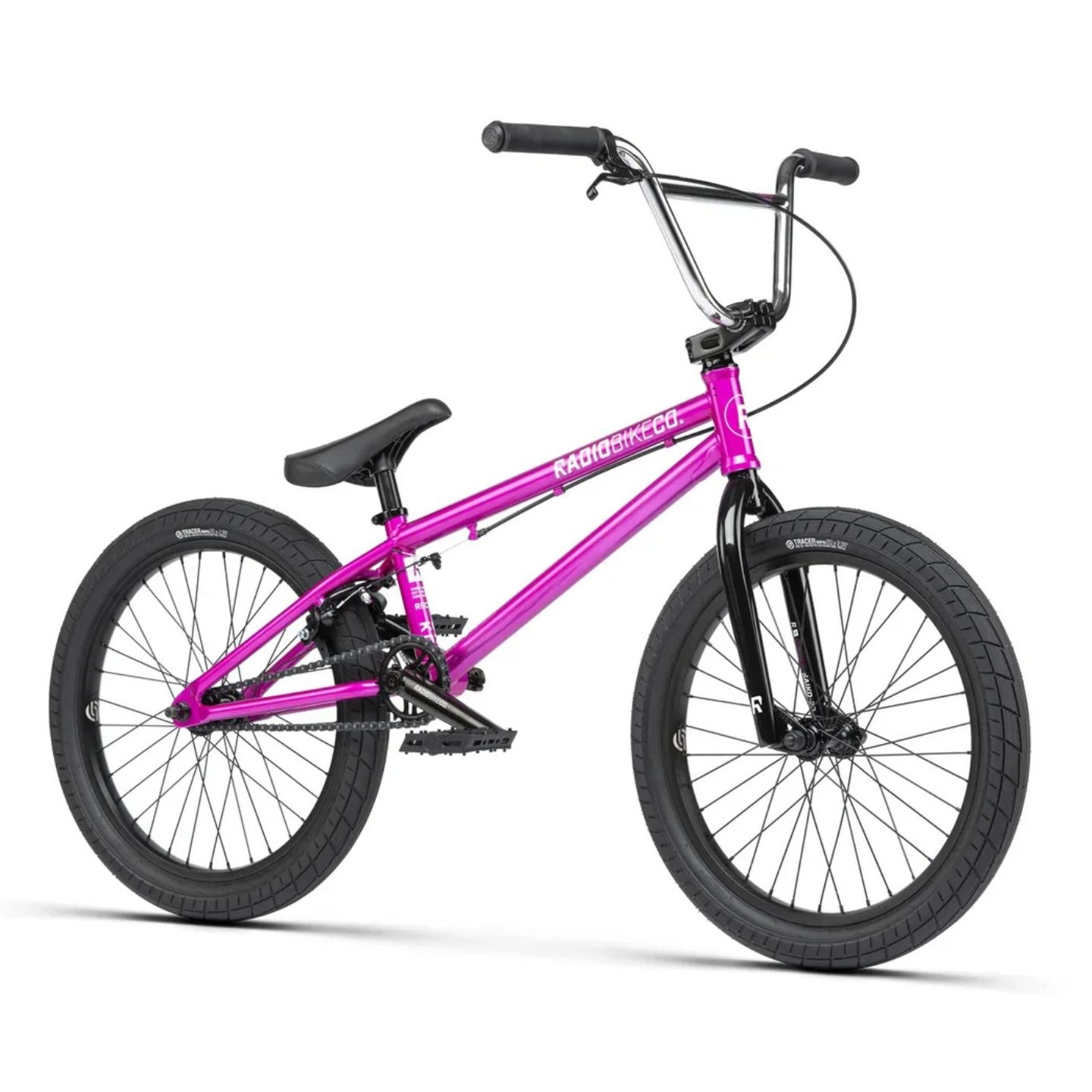 RADIO SAIKO 20" BMX BIKE - 19.25tt  ( 9-12 yrs ) Metallic Purple