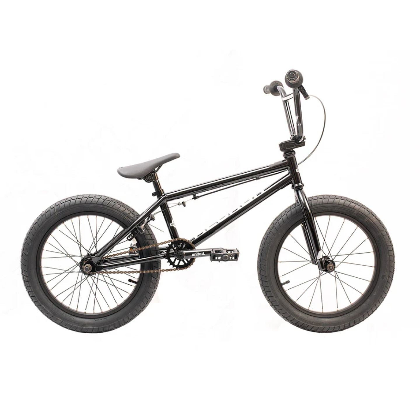United Recruit 18" Complete BMX bike ( 7-10 yrs ) BLACK