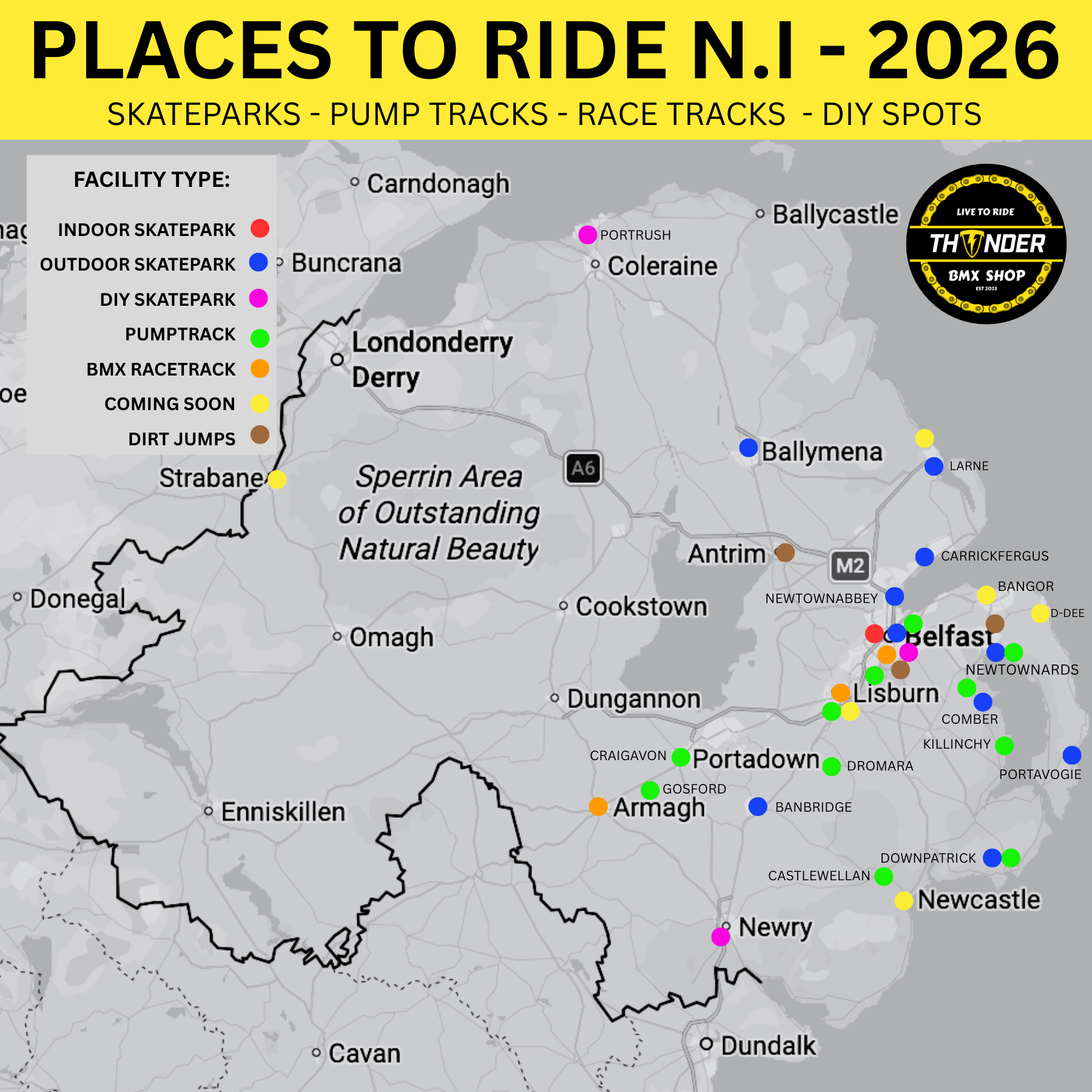 Where to ride a BMX in Northern Ireland