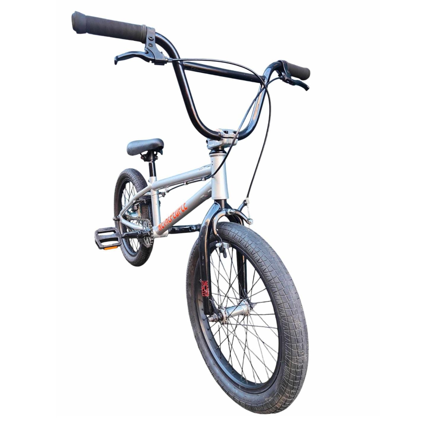 Academy Inspire - complete 18" BMX Bike - Silver ( Pre Owned )