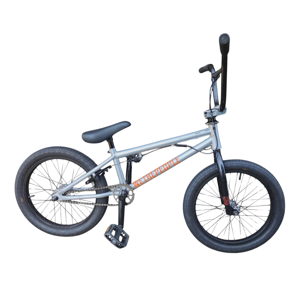 Junior size Academy Inspire - complete 18" BMX Bike - Silver ( Pre Owned )