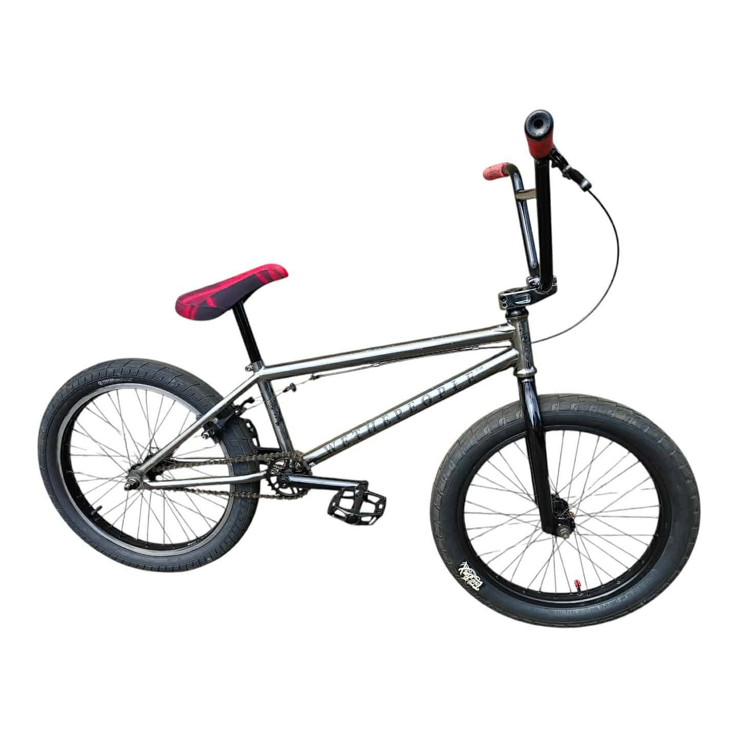 Wethepeople Arcade complete 20" BMX Bike - smoke chrome ( Pre Owned ) 20.5tt