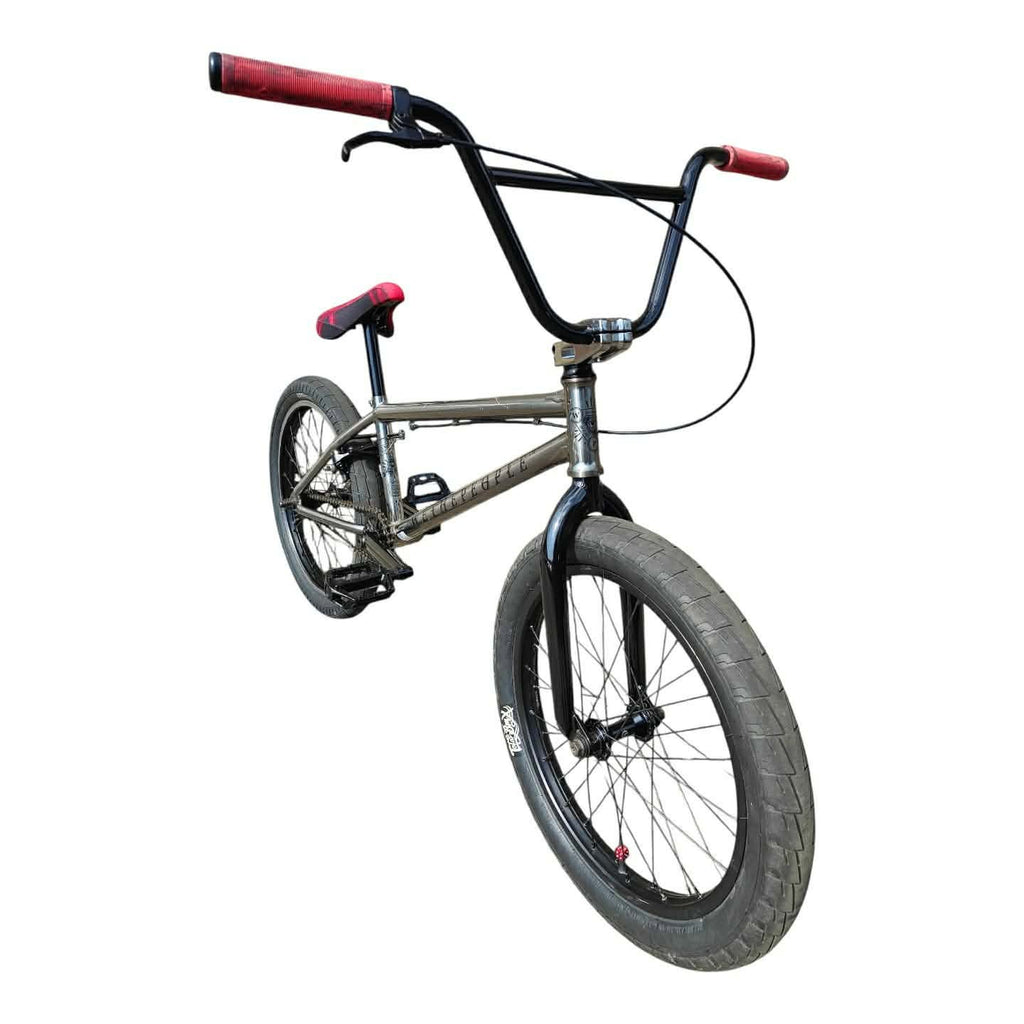 Wethepeople Arcade complete 20" BMX Bike - smoke chrome ( Pre Owned ) 20.5tt