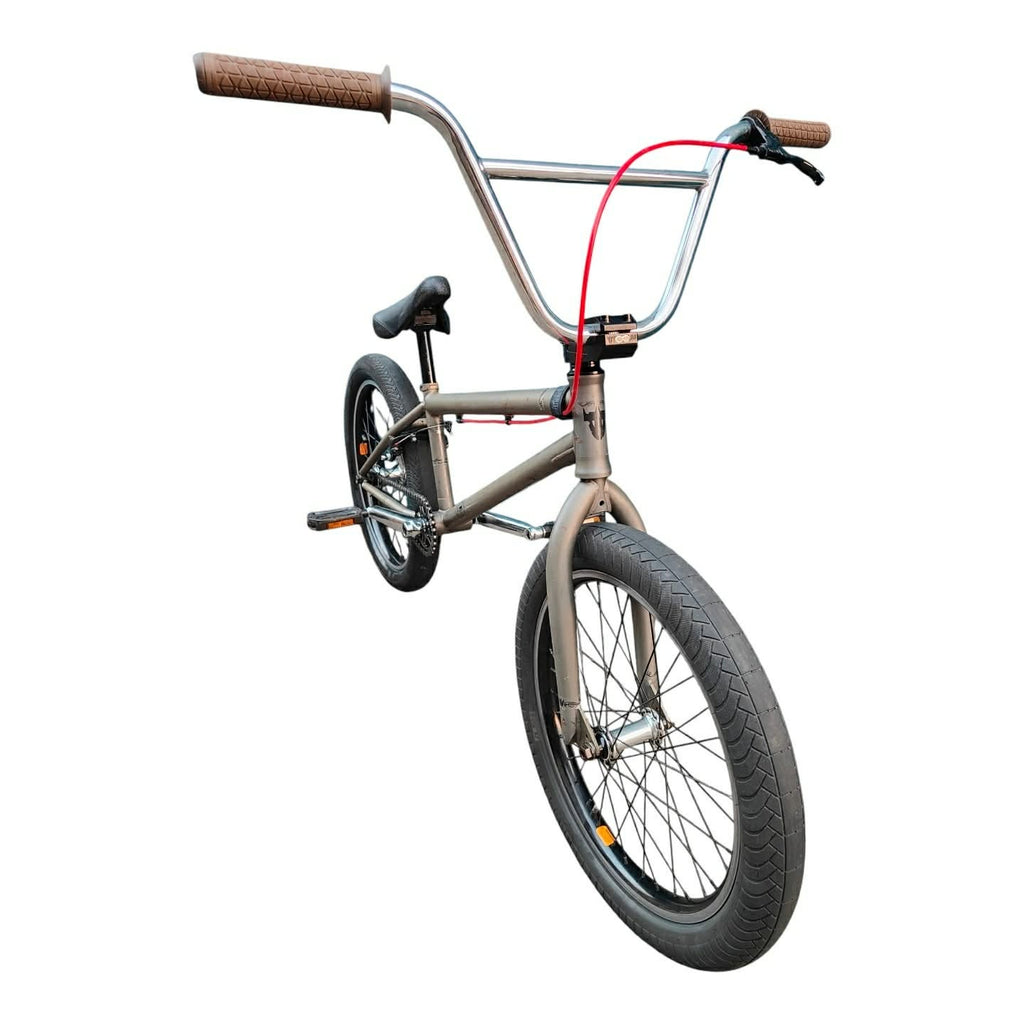 Premium Spire- Intermediate Level BMX Bike - 21" TT - Raw / Chrome( Pre Owned )