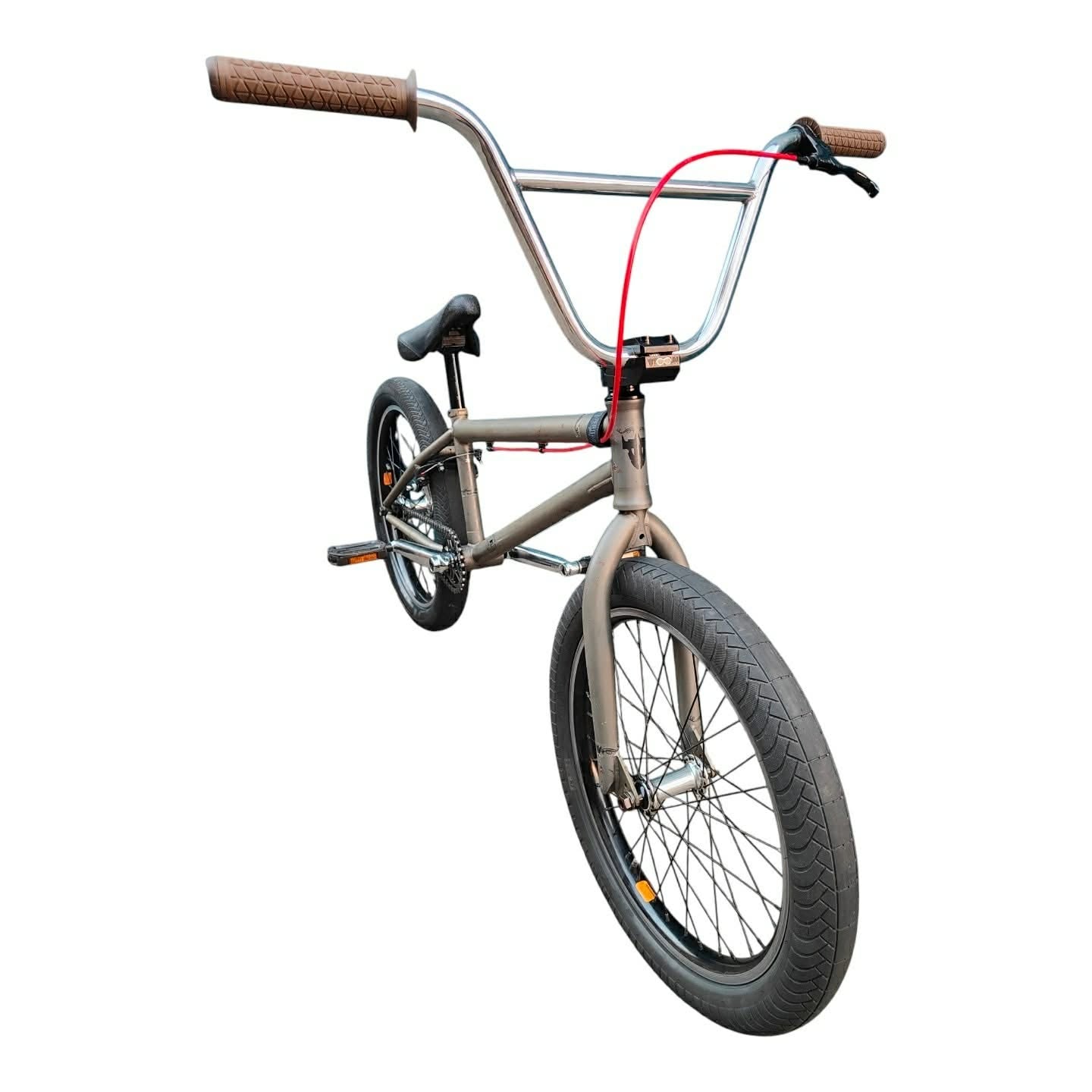 Premium Spire- Intermediate Level BMX Bike - 21" TT - Raw / Chrome( Pre Owned )