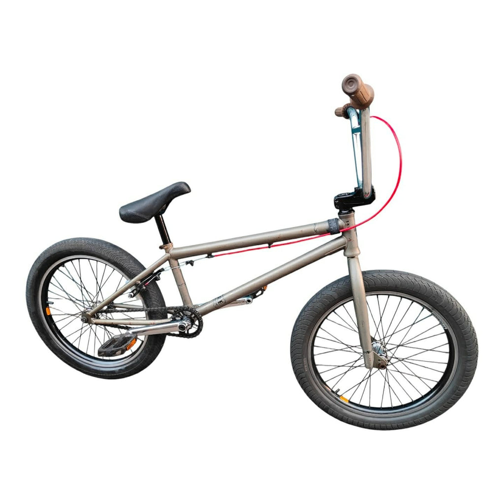 Premium Spire- Intermediate Level BMX Bike - 21" TT - Raw / Chrome( Pre Owned )