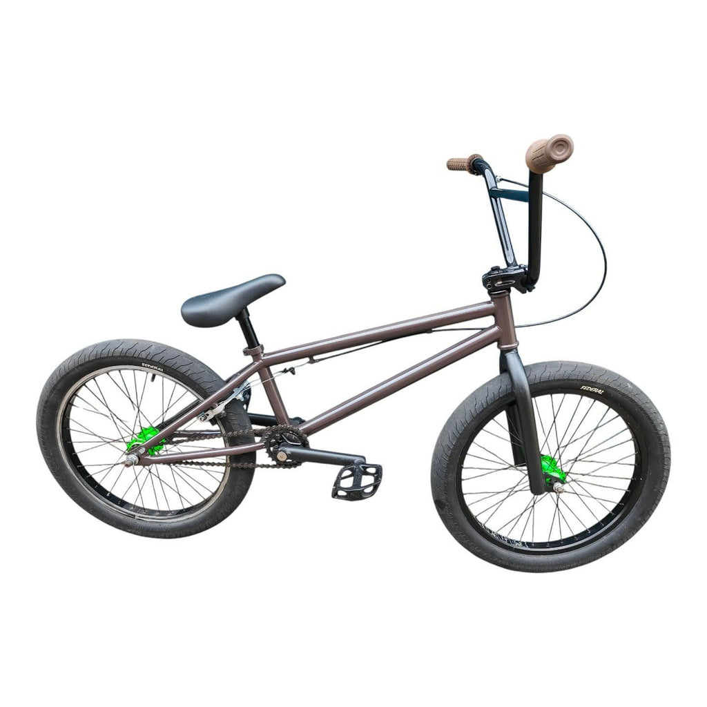 20" Custom built Complete BMX - Brown Black ( pre owned ) 20.5"tt