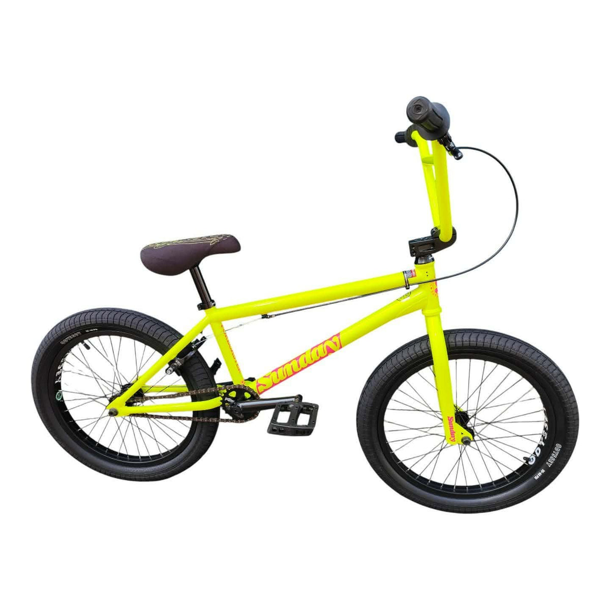 Sunday Forecaster BMX - NEON YELLOW - Aaron Ross Signature 20.5tt