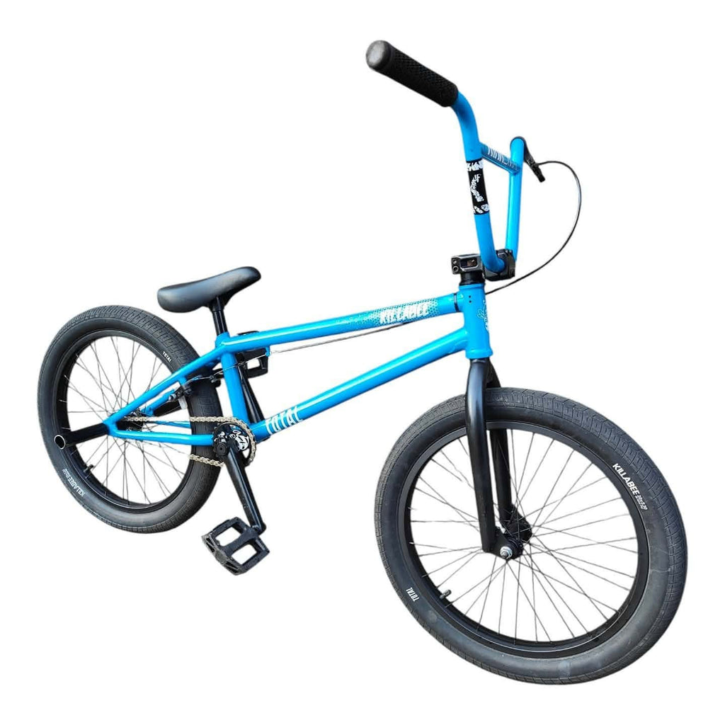 Total killabee 20" Custom Complete BMX - Blue ( pre owned ) 20.4"tt