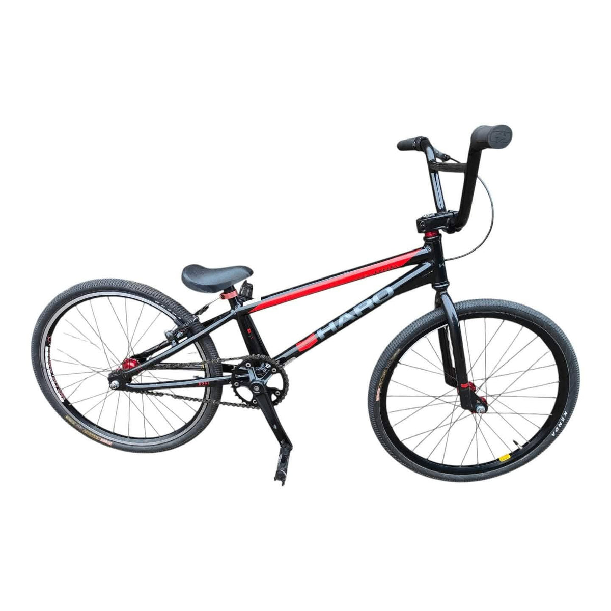 Haro Annex - Junior Size BMX Race Bike - Black / Red 120 - 138cm Rider Height ( pre owned )