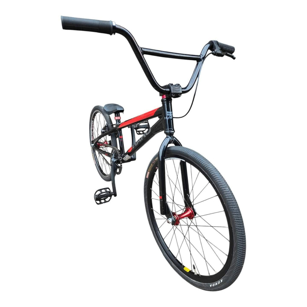 Haro Annex - Junior Size BMX Race Bike - Black / Red 120 - 138cm Rider Height ( pre owned )