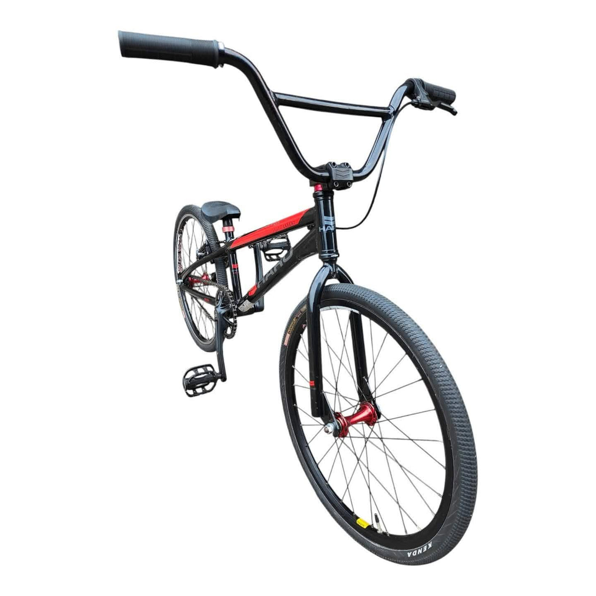 Haro Annex - Junior Size BMX Race Bike - Black / Red 120 - 138cm Rider Height ( pre owned )