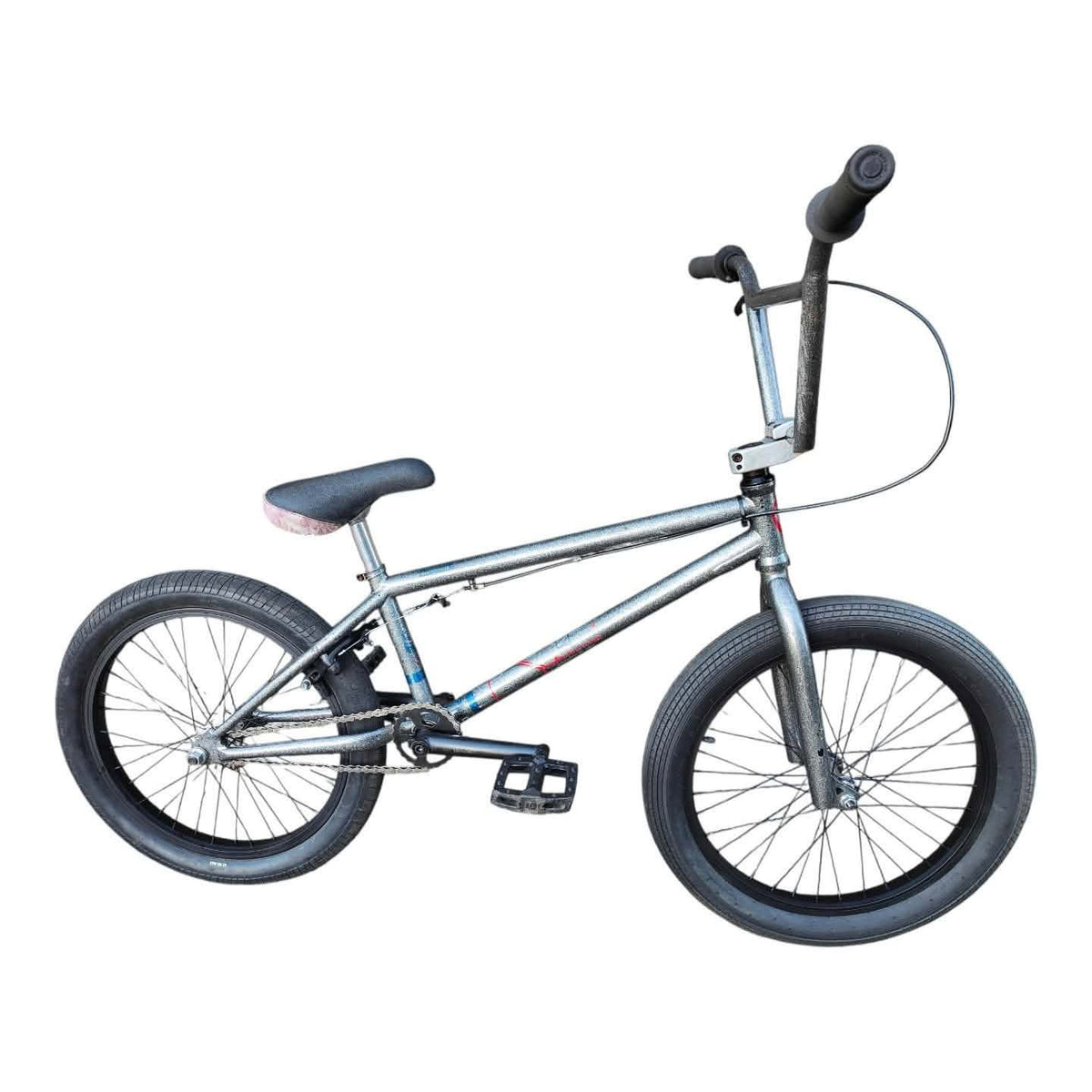 GT BK BMX - 20.75TT Metallic Silver - ( Pre Owned )