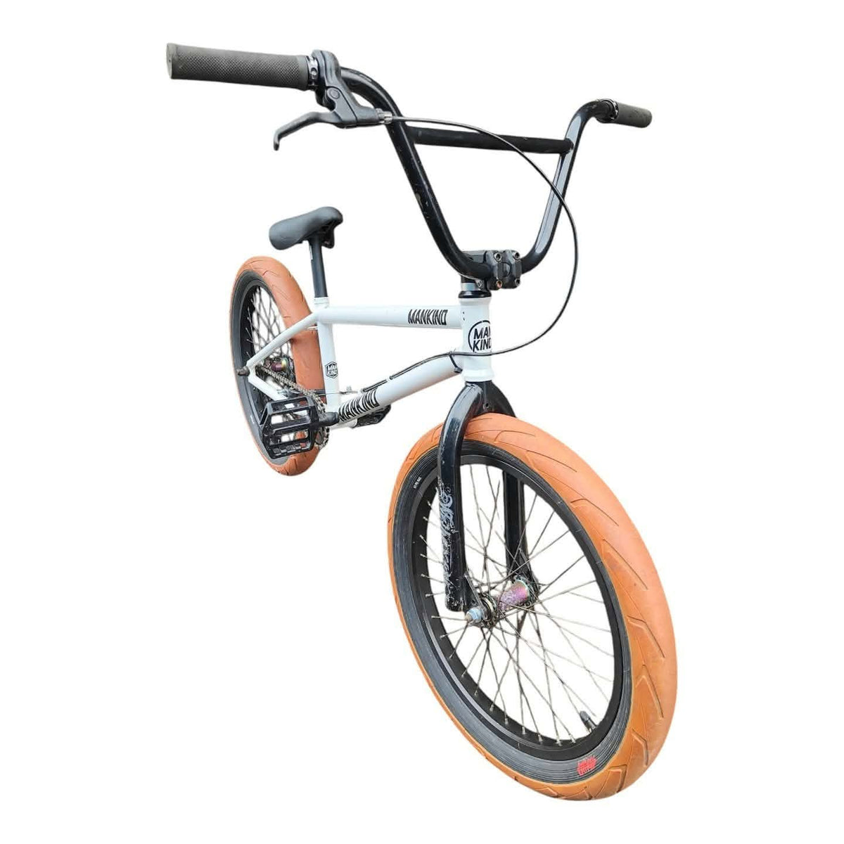 Custom mankind Asaidi BMX - 20.5TT White  - ( Pre Owned )