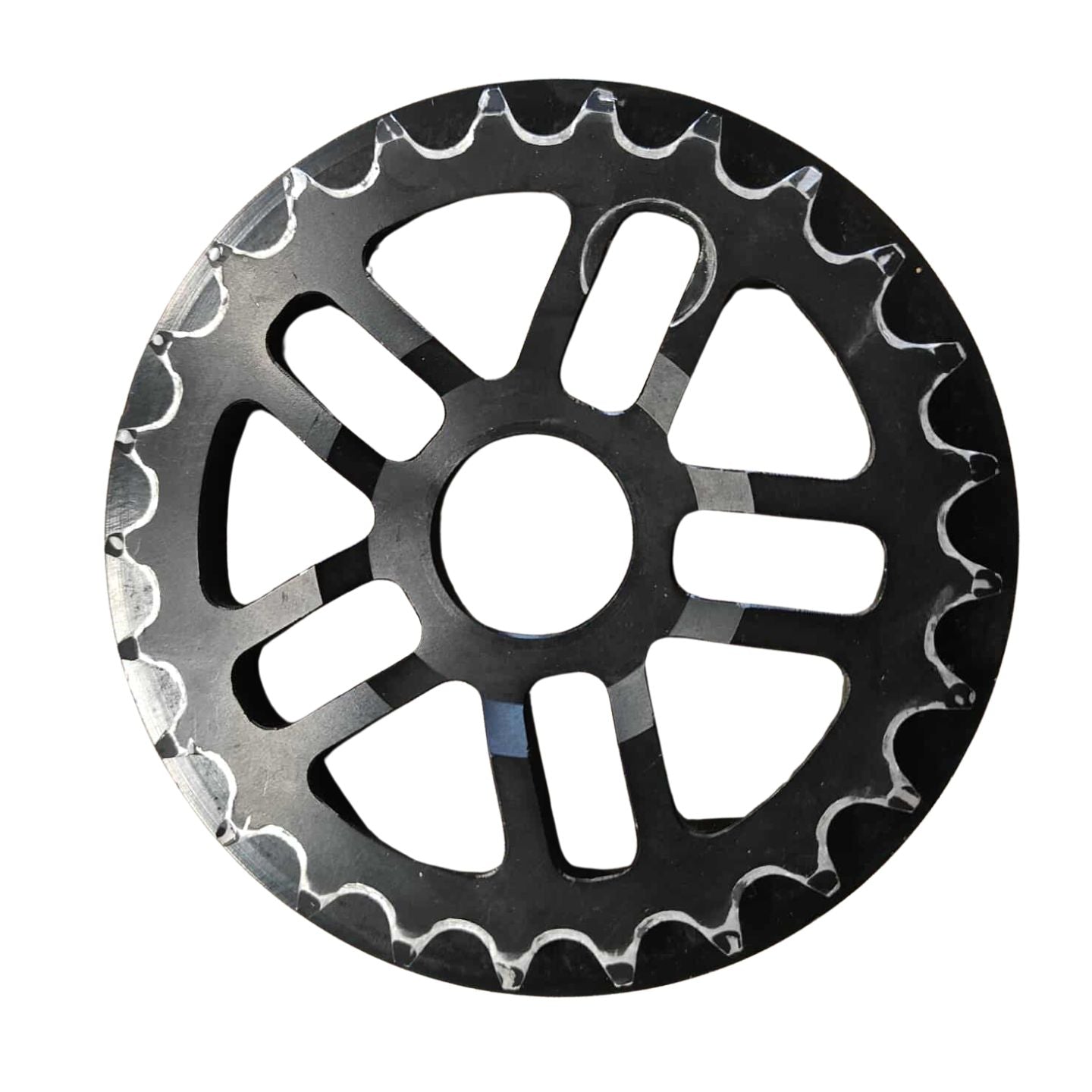 BSD 'Guard' BMX Sprocket 25T - Black 7075 ( used )