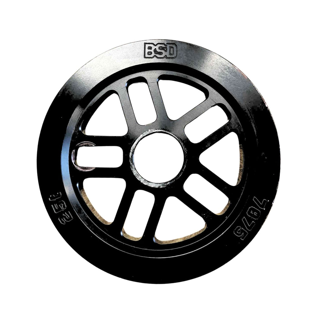 BSD 'Guard' BMX Sprocket 25T - Black 7075 ( used )