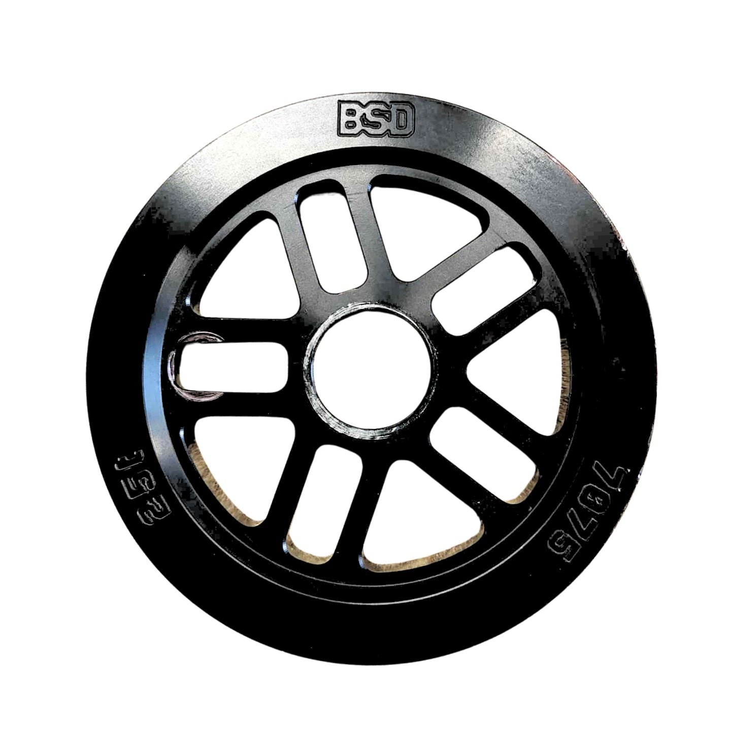 BSD 'Guard' BMX Sprocket 25T - Black 7075 ( used )