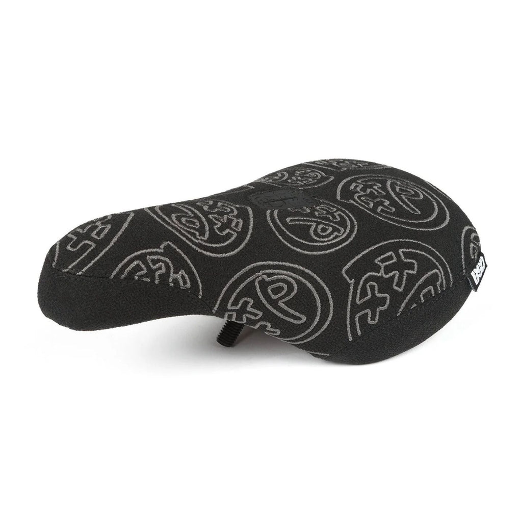 BSD Acid Repeat BMX pivotal Seat - Black / Grey stitch
