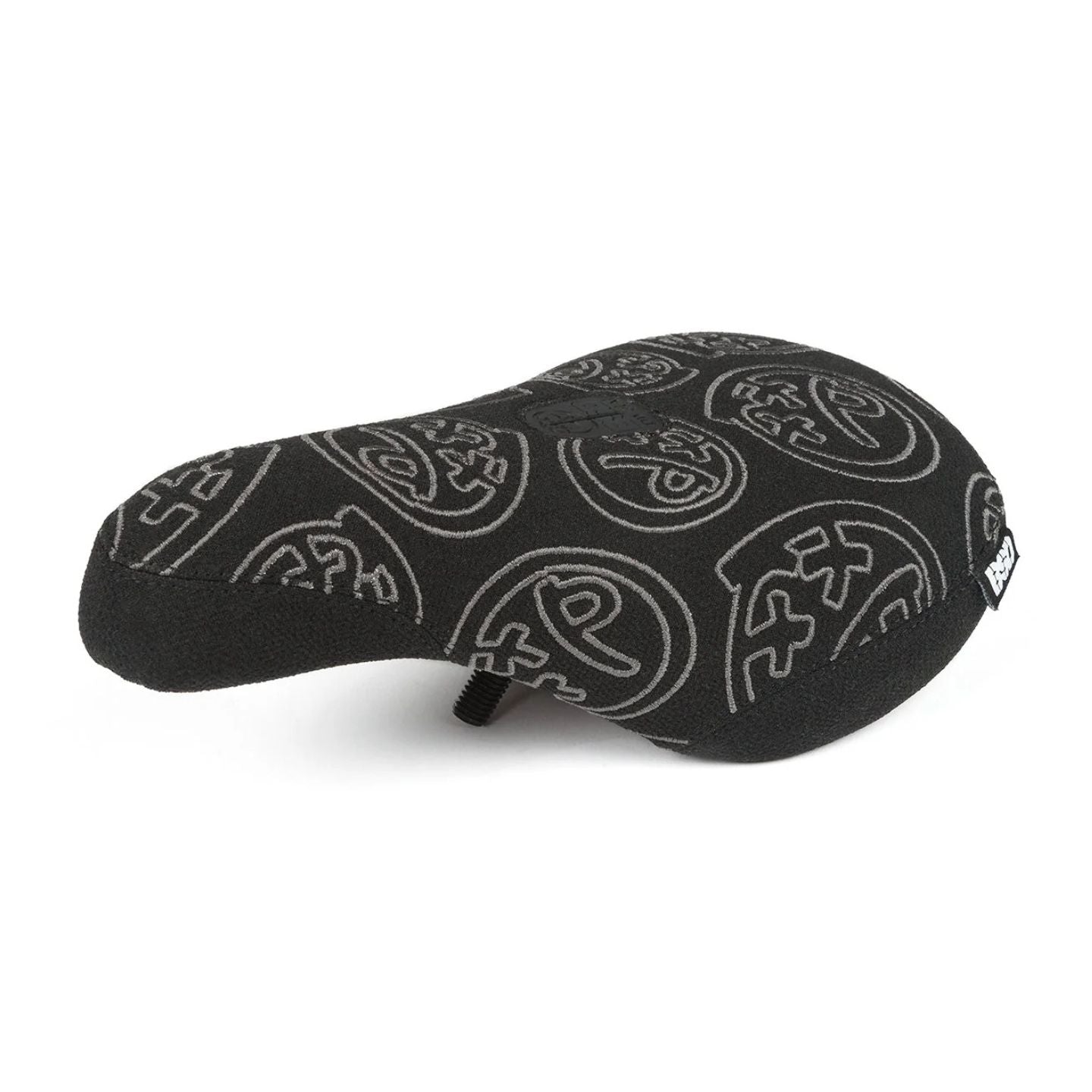 BSD Acid Repeat BMX pivotal Seat - Black / Grey stitch