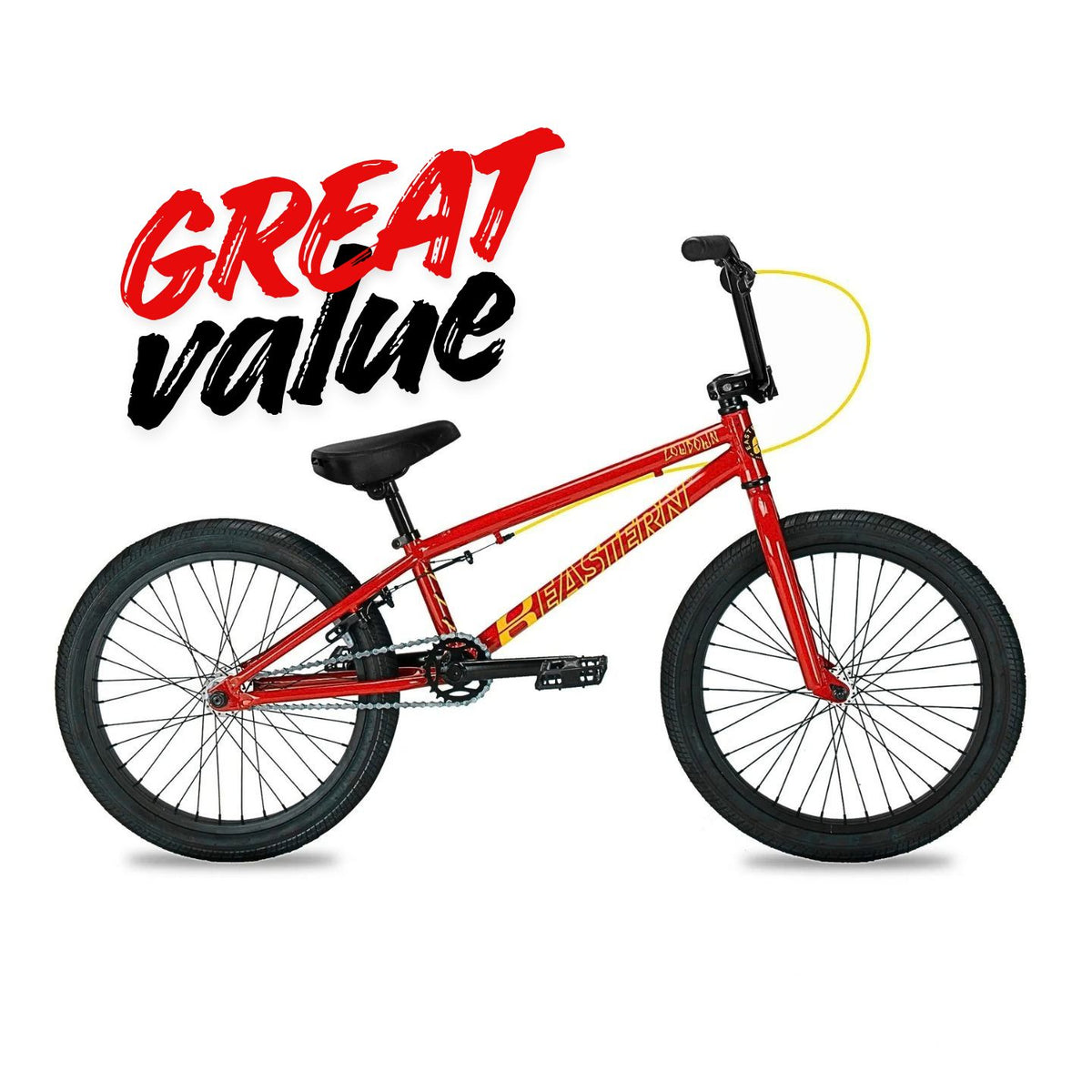 Eastern Bikes Lowdown 20" BMX Bike - Red 20TT