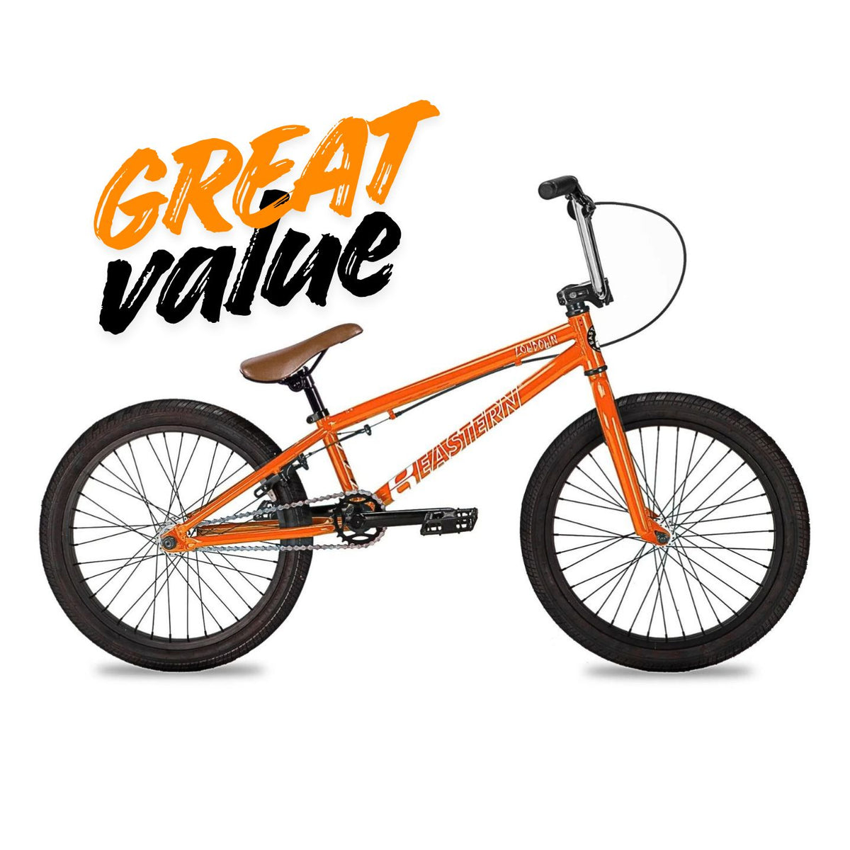 Eastern Bikes Lowdown 20" BMX Bike - Orange 20TT
