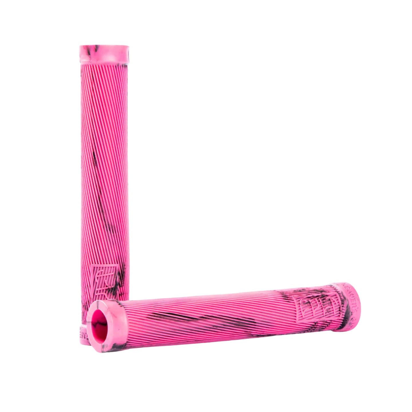 Cult Begin Flangeless Grips - Rose Pink Swirl