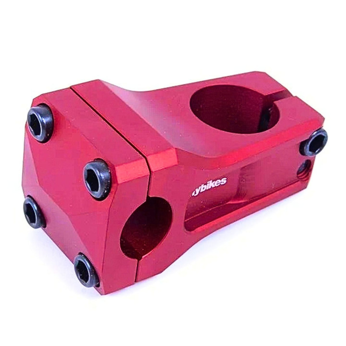 Fly Bikes MEDIA front load bmx stem - 50mm - Fully CNC'd - Red