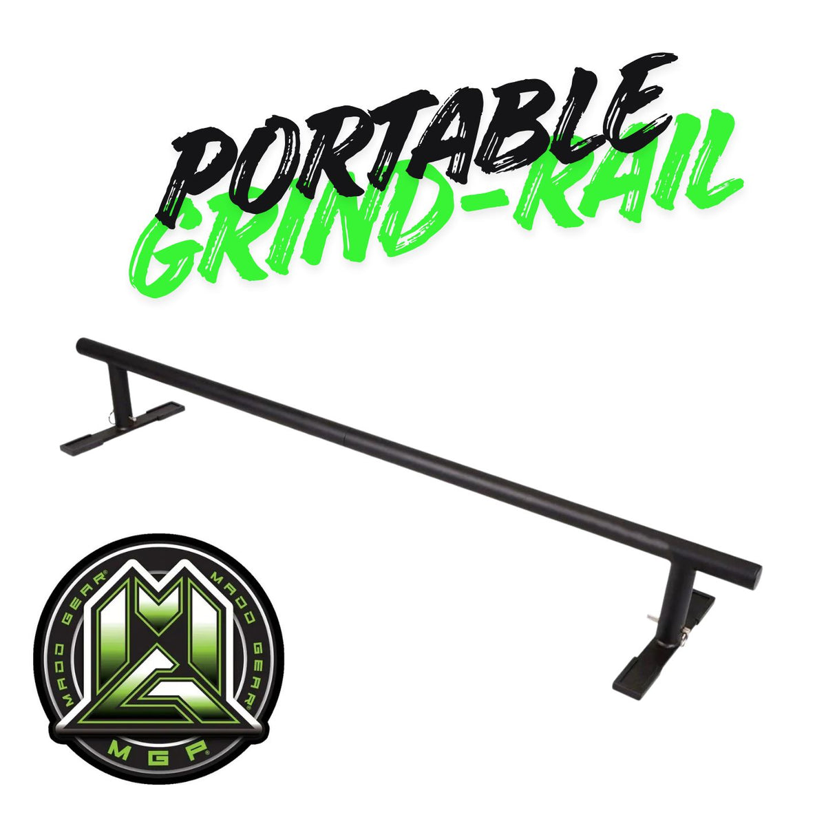 MGP FIFTY5 Grind Rail - 55in / 140cm - Black Portable Scooter Grind Rail