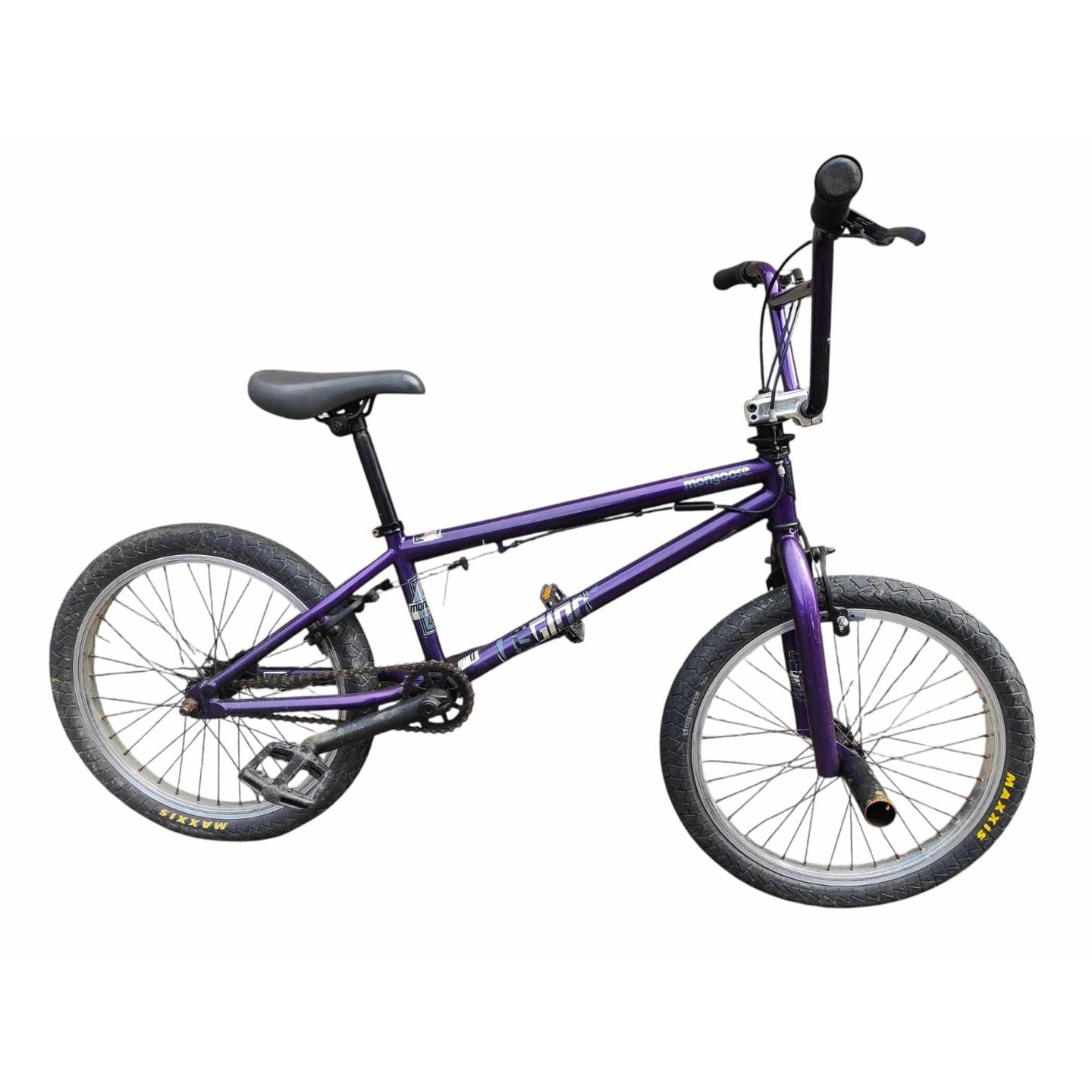 20" Mongoose Legion 40 BMX Bike - Purple & Chrome ( Pre Owned )