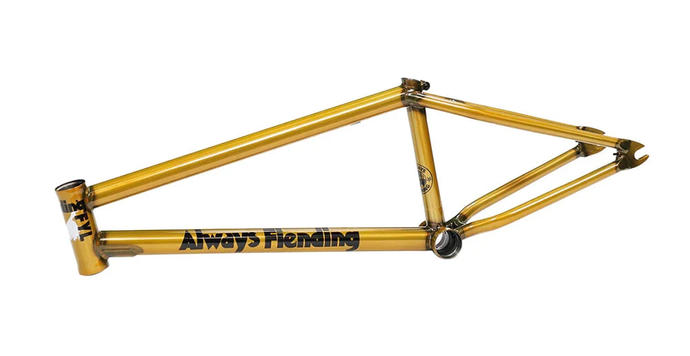 Fiend Reynolds V4 Frame - Trans Gold - 20.75TT