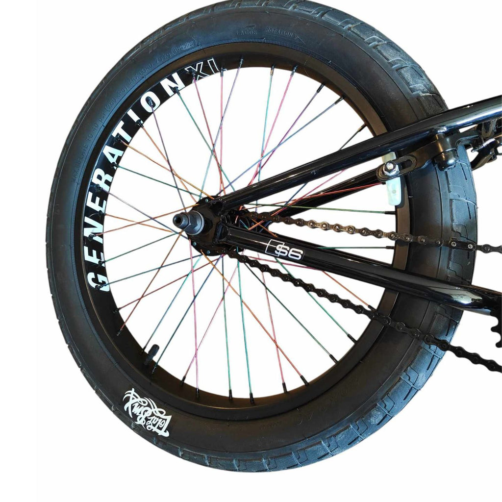 Custom Complete BMX Black | Radio Khe Tall order Total BMX