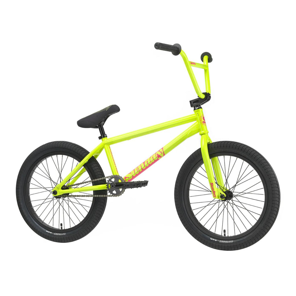 Sunday Forecaster BMX - NEON YELLOW - Aaron Ross Signature 20.5tt