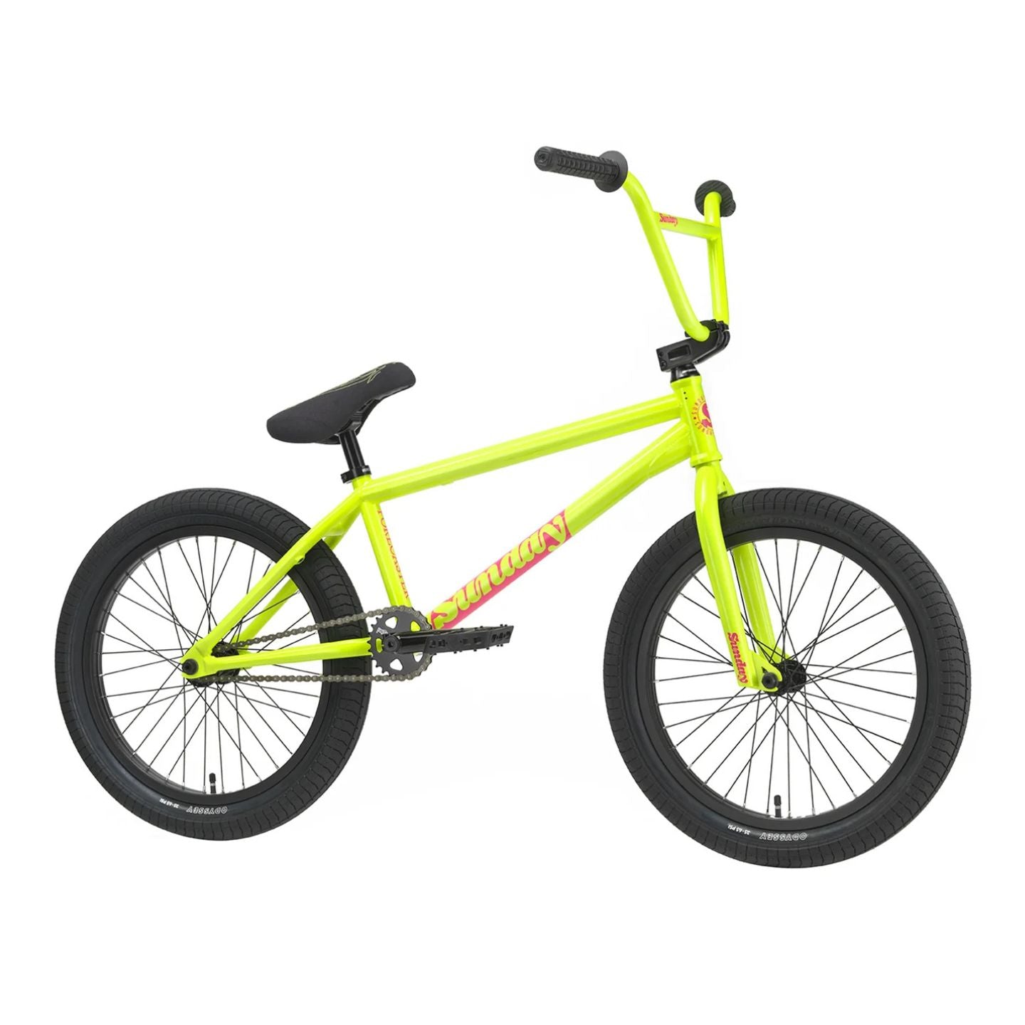Sunday Forecaster BMX - NEON YELLOW - Aaron Ross Signature 20.5tt