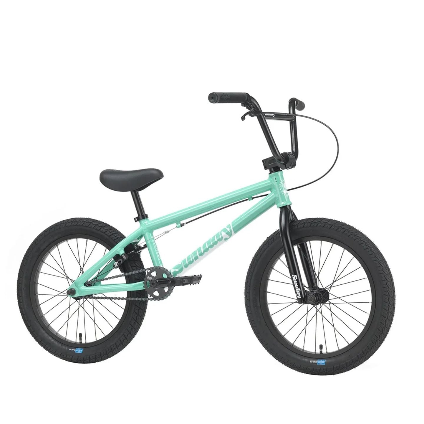 Sunday Aluminum Primer 18" Kids BMX ( 125 - 150cm ) Gloss Toothpaste / Black