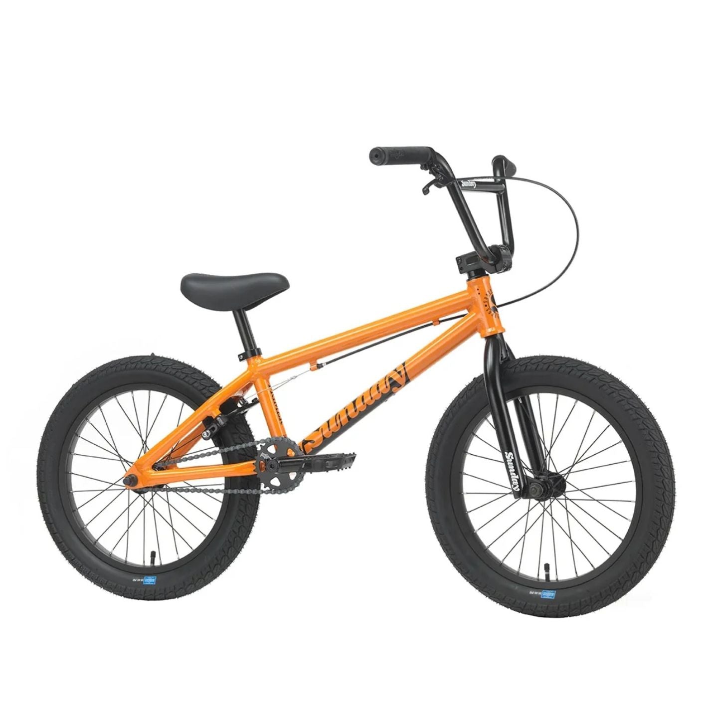 Sunday Aluminum Primer 18" Kids BMX ( 125 - 150cm ) Orange / Black