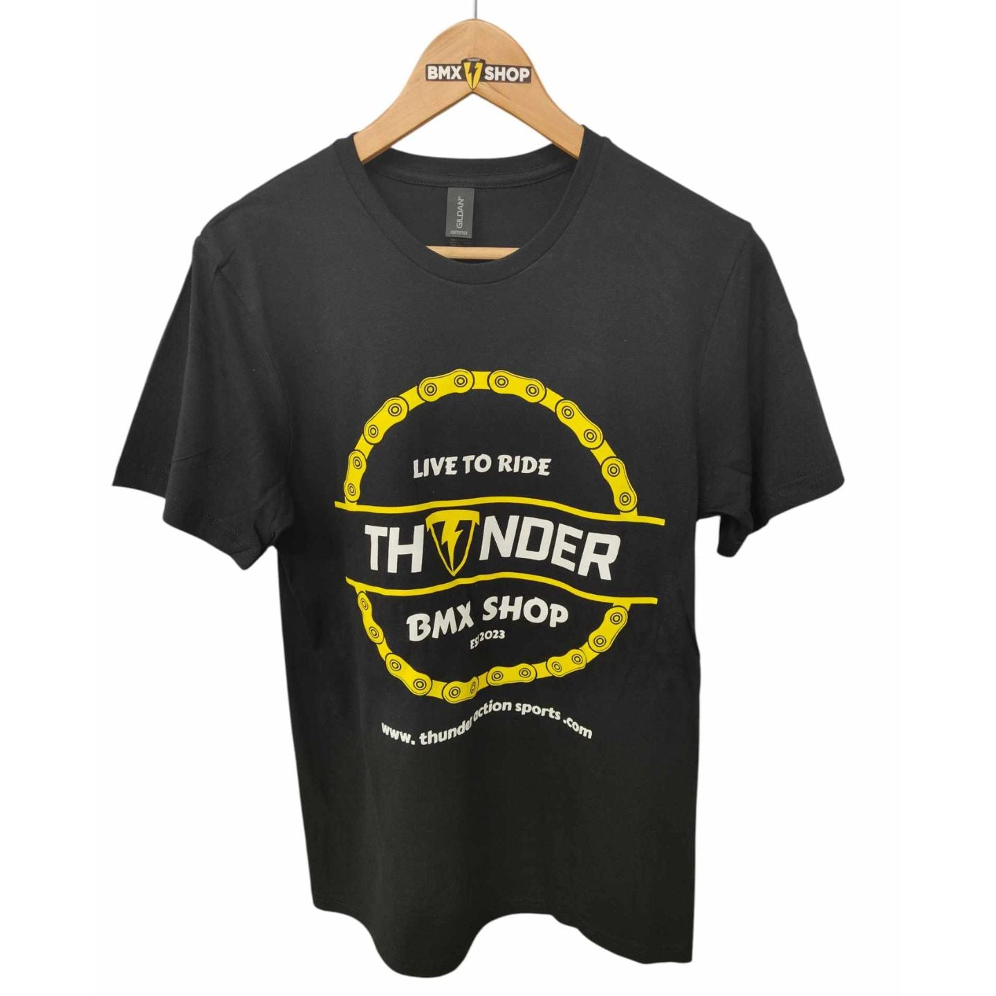 Thunder BMX Shop Tee - Black
