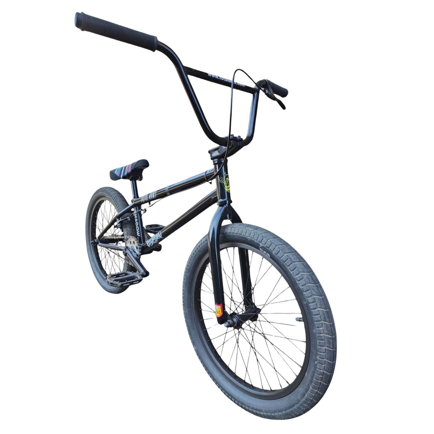 Custom BMX Bike - Black - Total BSD fly Cult - Intermediate Level ( Pre Owned )