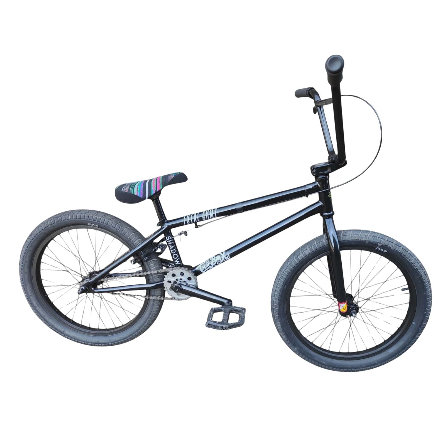 Custom BMX Bike - Black - Total BSD fly Cult - Intermediate Level ( Pre Owned )