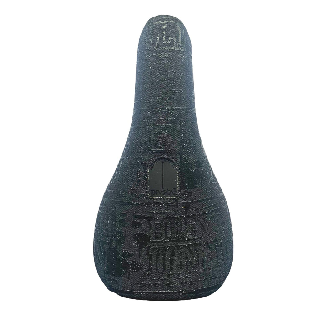 Bicycle union 'Map' Pivotal Seat - Slim padded / Black