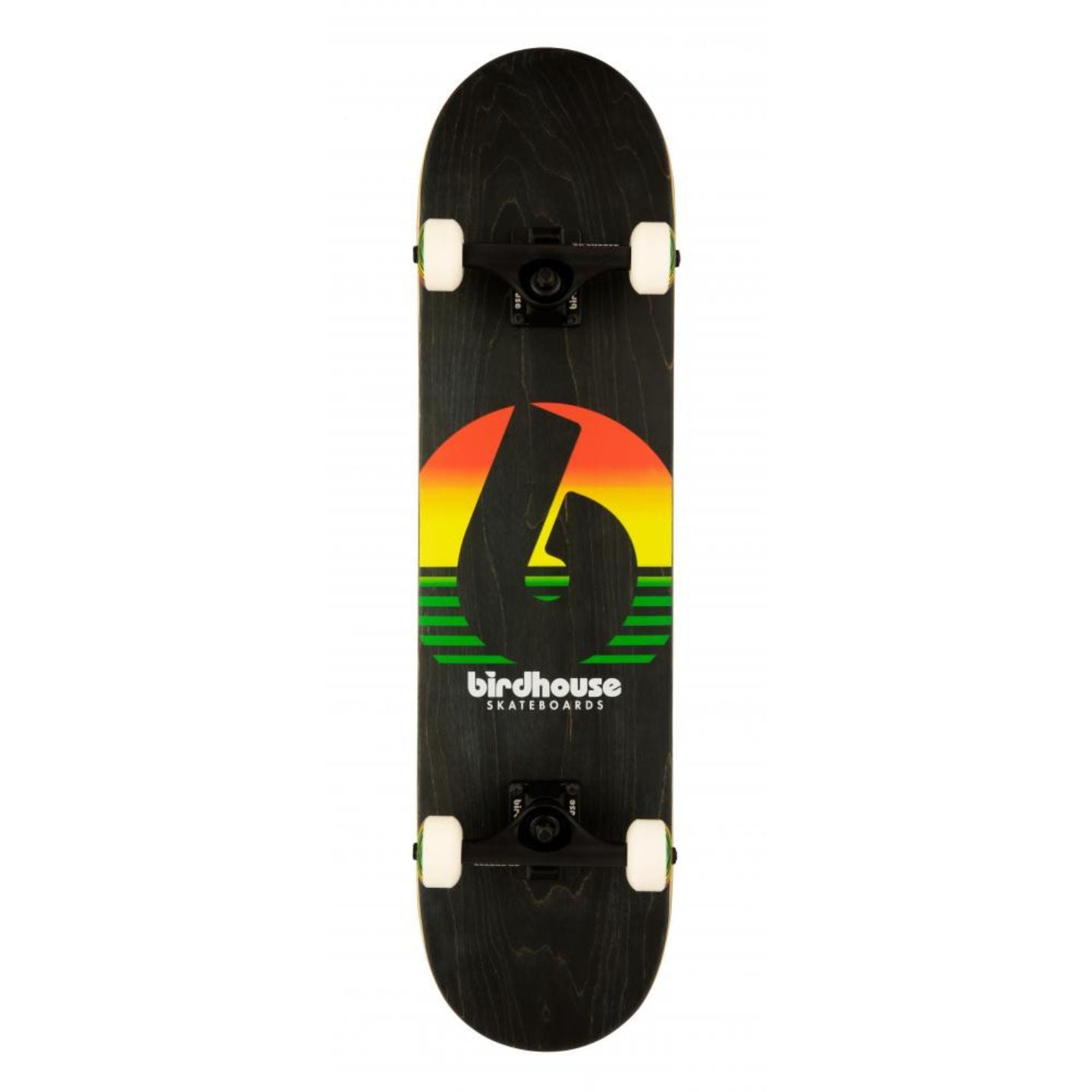 Birdhouse Stage 3 Complete Skateboard - Sunset Rasta