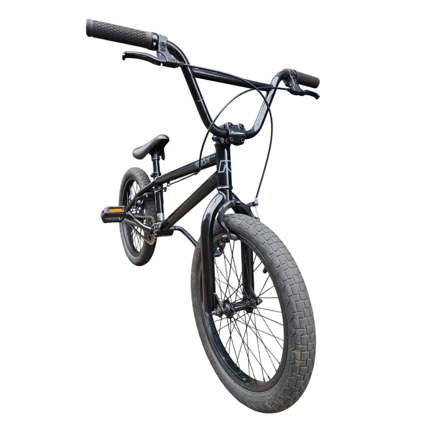 Blank Buddy Junior size complete 18" BMX Bike - Black ( Pre Owned )