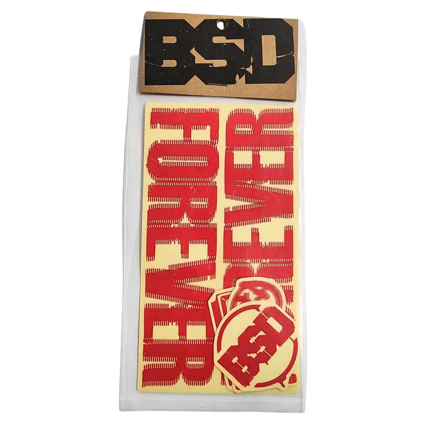 BSD Forever BMX Sticker Set  - Frame Decals