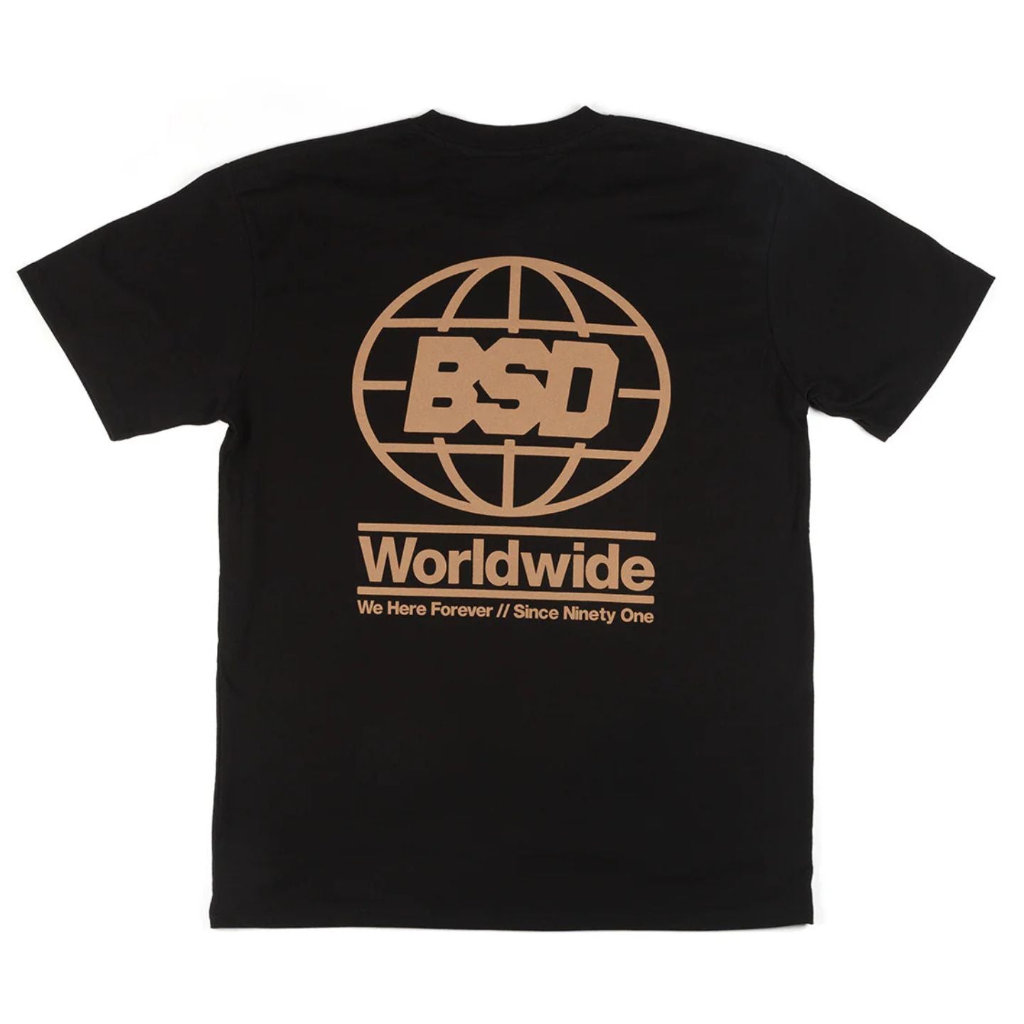 BSD We Here Forever BMX T-shirt - Black