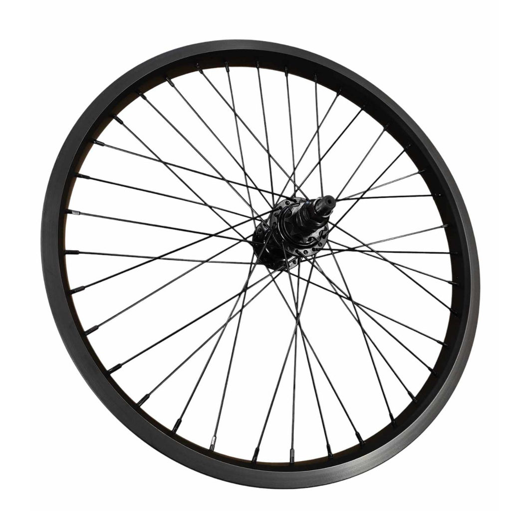 Stock 20" BMX Back Wheel - Black 9 Tooth