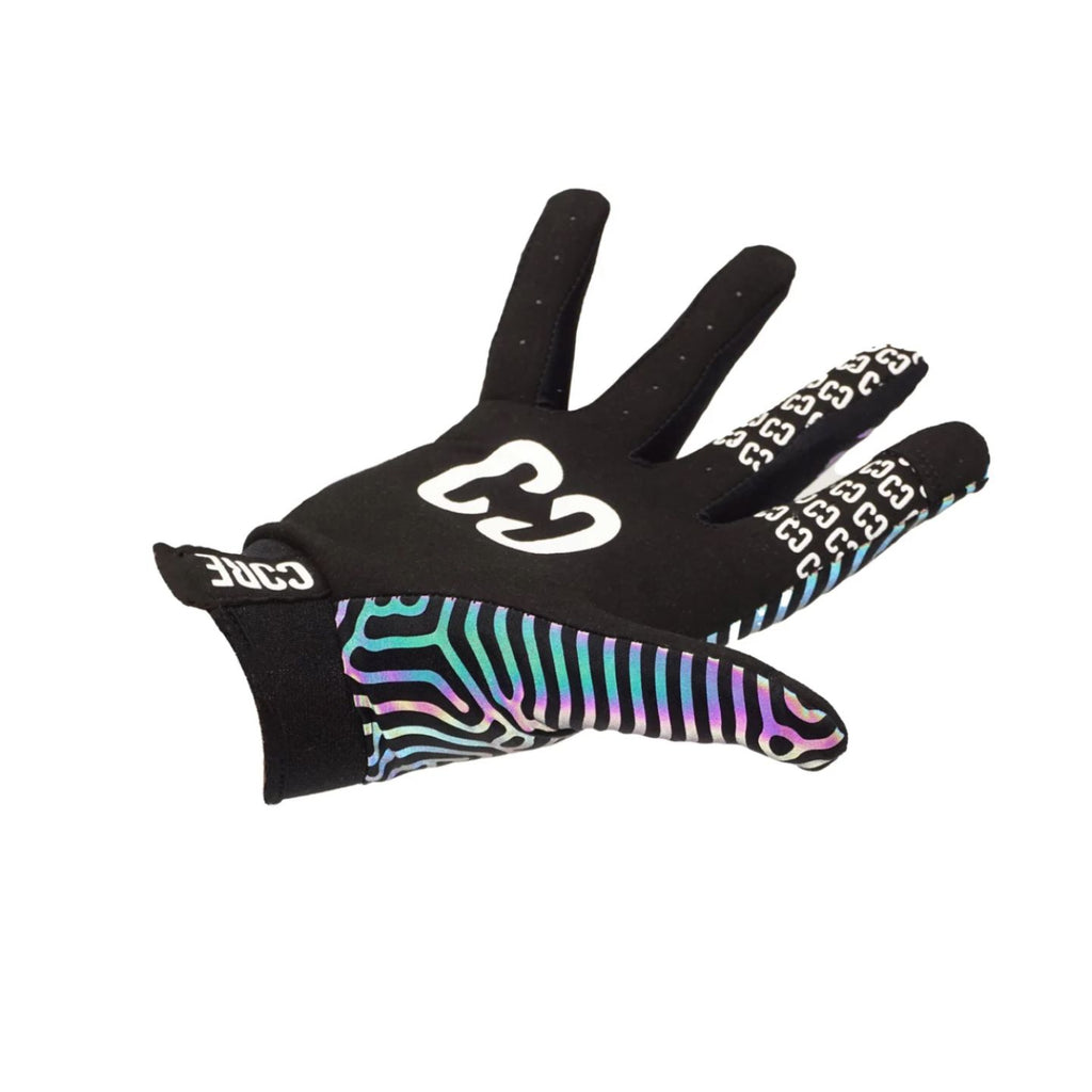 Core Action Sports Gloves - NeoChrome *REFLECTIVE*